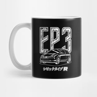 Civic Type R EP3 - White Print Mug